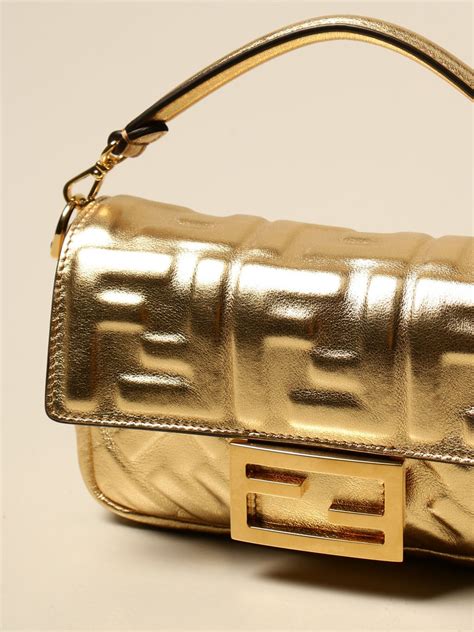 fendi mini gold bag|original Fendi mini bag.